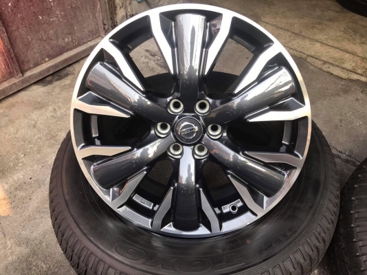 ล้อแม็กใหม่พร้อมยาง ขอบ18 Nissan Navara NP300 Sportech