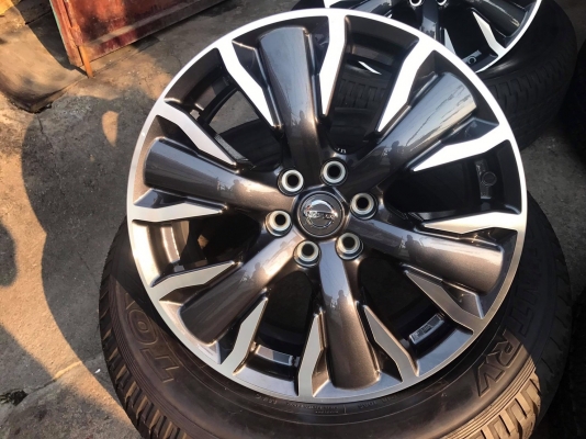 ล้อแม็กใหม่พร้อมยาง ขอบ18 Nissan Navara NP300 Sportech
