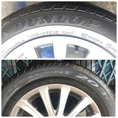 ขาย แม็ก Toyota Vios รุ่น12ก้าน รมดำ พร้อมยาง 185-60-15