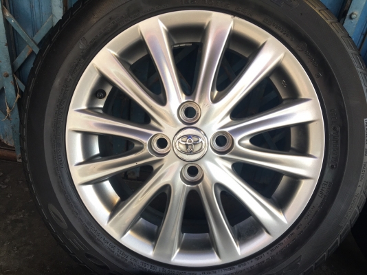 ขาย แม็ก Toyota Vios รุ่น12ก้าน รมดำ พร้อมยาง 185-60-15