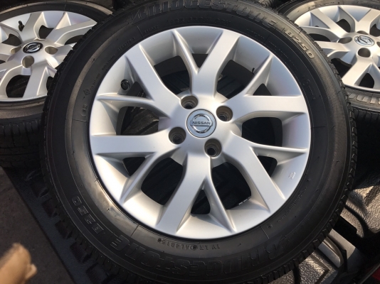 แม็กป้ายแดง Nissan Almera MC ขอบ15 พร้อมยาง 185-65-15