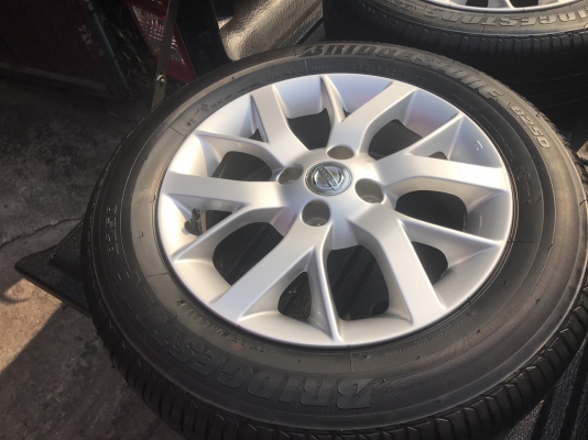 แม็กป้ายแดง Nissan Almera MC ขอบ15 พร้อมยาง 185-65-15