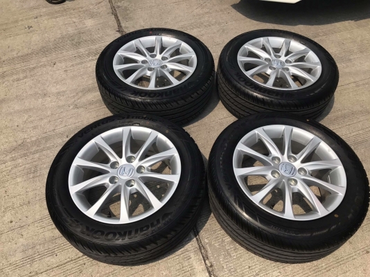 ล้อแม็กพร้อมยางป้ายแดง Civic FC ขอบ16