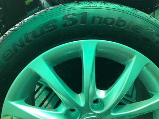 ล้อแม็กพร้อมยางป้ายแดง Civic FC ขอบ16