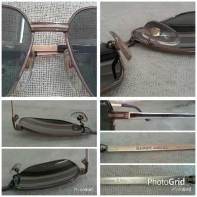 แว่นตาบริติชวินเทจ 'ไททาเนียมบริสุทธิ์' ยุค '80s Vintage HARDY AMIES handmade in England แว่นตาบริติชวินเทจ 'ไททาเนียมบริสุทธิ์' ยุค '80s Vintage HARDY AMIES handmade in England