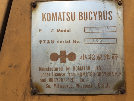 ขายรถแบคโฮ KOMATSU 12HT-2 ให้บุ้งกี๋อย่างเดียว ราคา 300000