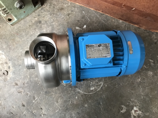 ขายปั้มน้ำหอยโข่งหัวปั้มสแตนเลส Ebara 1.5HP. 380V สภาพสวย ขนาดเข้า 2นิ้ว ออก 2นิ้ว สภาพสวย วิ่งนิ่ม พร้อมใช้งาน ขายปั้มน้ำหอยโข่งหัวปั้มสแตนเลส Ebara 1.5HP. 380V สภาพสวย ขนาดเข้า 2นิ้ว ออก 2นิ้ว สภาพสวย วิ่งนิ่ม พร้อมใช้งาน