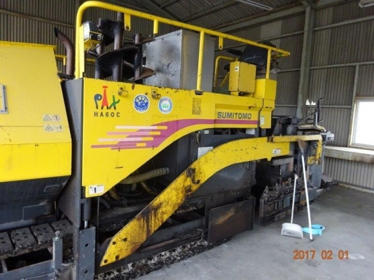 รถปูยาง HA60C-3TV#0090 รถปูยาง ล้อแทร็ค นำเข้าจากญี่ปุ่น