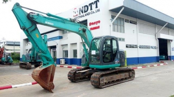 KOBELCO SK135SR YY04 รถเก่านอก100\% ไม่เคยผ่านการใช้งานในไทย KOBELCO SK135SR YY04 รถเก่านอก100\% ไม่เคยผ่านการใช้งานในไทย