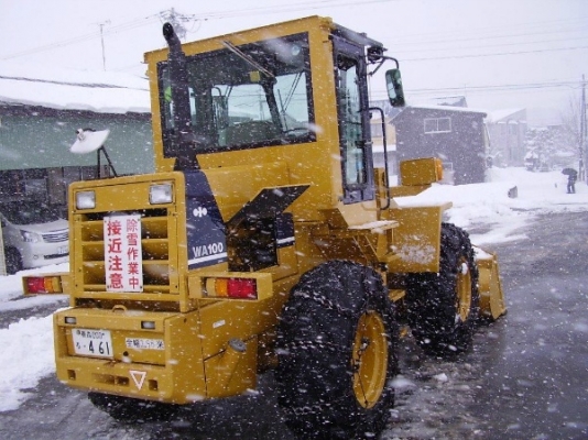 ขายรถตักล้อยาง WA100-1