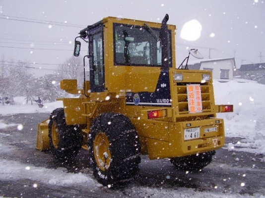 ขายรถตักล้อยาง WA100-1