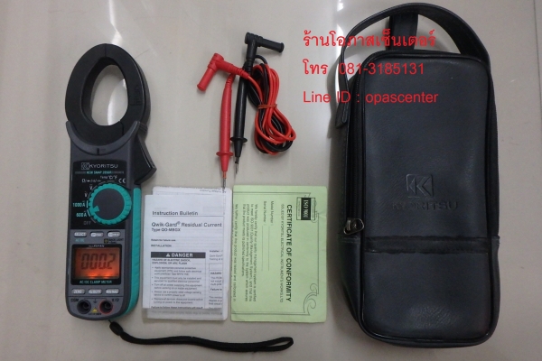 ลดราคา-ดิจิตอลแคลมป์มิเตอร์ KYORITSU digital clamp meter KEW SNAP 2056R สภาพดี อุปกรณ์ครบ พร้อมใช้งาน