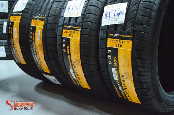 CONTINENTAL MC5 215/45R17 เส้นละ 2,500 บาท CONTINENTAL MC5 215/45R17 เส้นละ 2,500 บาท