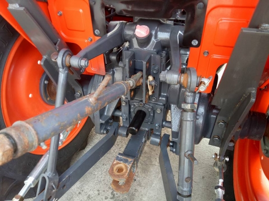 คูโบต้า L3608DT 4 WD รถเกรด A สีเดิมๆโรงงาน พร้อมผานตราช้าง