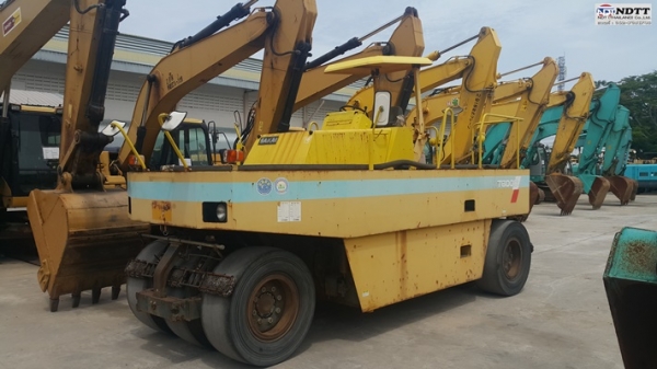 SAKAI **T600C** 7ล้อยาง เก่าญี่ปุ่นนำเข้า ปี 1999 Isuzu 6BG1 ไม่เคยใช้ในไทย ไม่แพงครับ