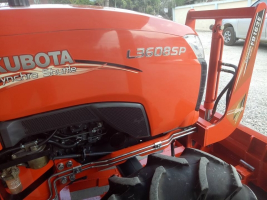 คูโบต้า L3608SP 4 WD  รถเกรด A ใบมีดตราช้าง หลังตัดหญ้าใหม่