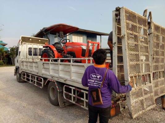 คูโบต้า L3608SP 4 WD  รถเกรด A ใบมีดตราช้าง หลังตัดหญ้าใหม่