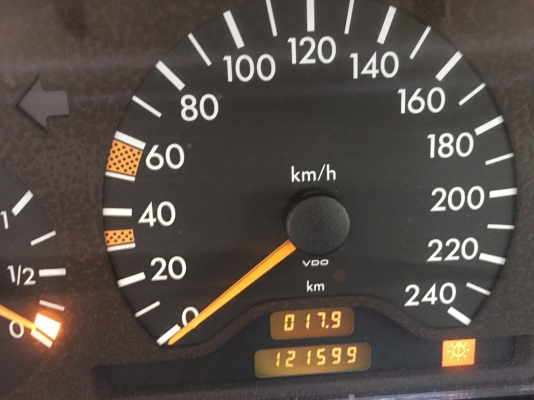 1996 BENZ E230 elegant W210สีน้ำตาล รถมือเดียว