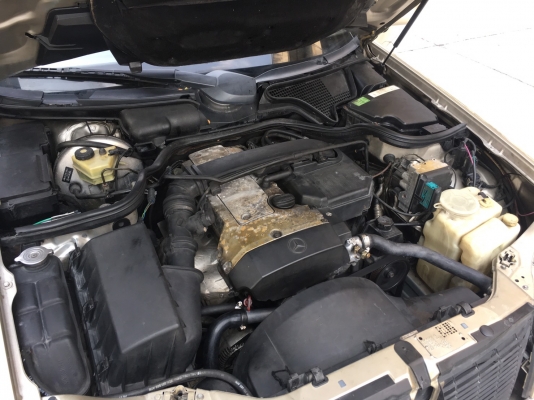 1996 BENZ E230 elegant W210สีน้ำตาล รถมือเดียว