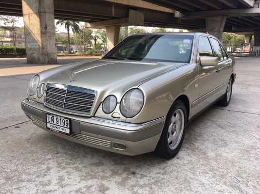 1996 BENZ E230 elegant W210สีน้ำตาล รถมือเดียว
