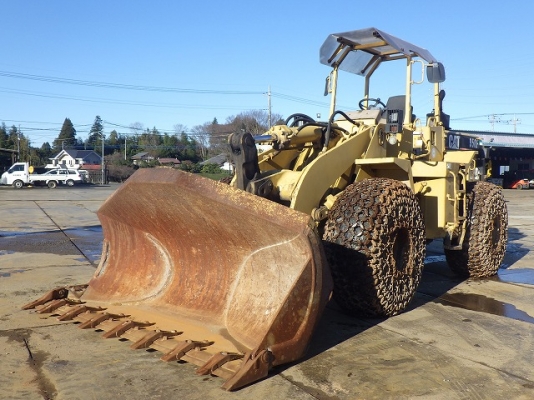 CAT 950F2 Side dump bucket สภาพสวยที่สุด จากญี่ปุ่น