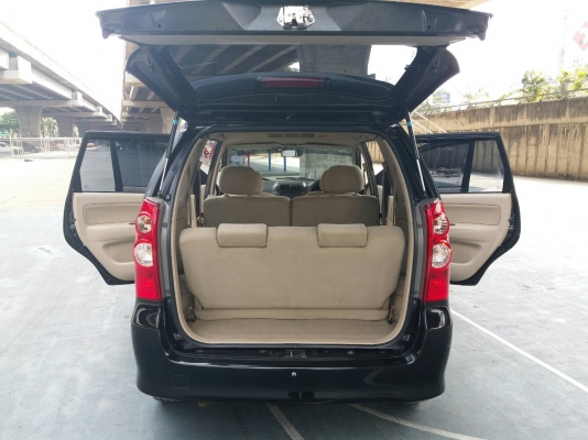 2007 TOYOTA AVANZA 1.5 E abs สีดำ สภาพสวยพร้อมใช้ไม่ต้องซ้อม