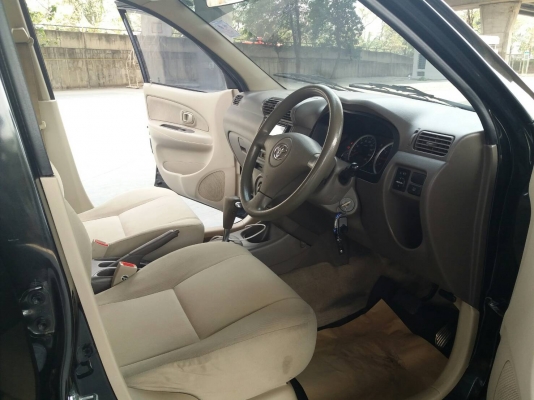 2007 TOYOTA AVANZA 1.5 E abs สีดำ สภาพสวยพร้อมใช้ไม่ต้องซ้อม