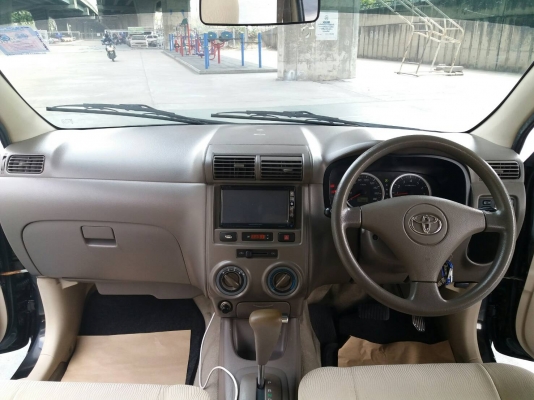 2007 TOYOTA AVANZA 1.5 E abs สีดำ สภาพสวยพร้อมใช้ไม่ต้องซ้อม