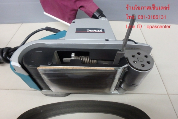 เครื่องขัดกระดาษทรายสายพาน 4 นิ้ว 9403 MAKITA ญี่ปุ่น ของแท้ สภาพใหม่มาก