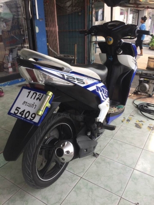 New Mio 125i MX ตัวท๋อป (ล้อแม็กซ์แท้) รถปี57 หัวฉีดประหยัดน้ำมัน