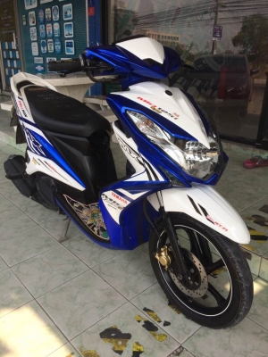 New Mio 125i MX ตัวท๋อป (ล้อแม็กซ์แท้) รถปี57 หัวฉีดประหยัดน้ำมัน