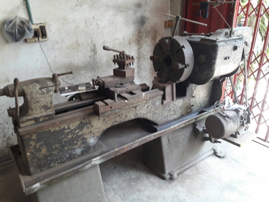 ขายเครื่องกลึง5ฟุต2เพลาเกียร์บ็อกมี2ตัวๆละ28000ราคาเบาๆ ขายเครื่องกลึง5ฟุต2เพลาเกียร์บ็อกมี2ตัวๆละ28000ราคาเบาๆ