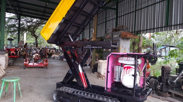 ยกดั้ม 2 ระบบ 7 แรง 4 จังหวะ บรรทุก ได้ 650 กิโล พร้อมใช้งาน