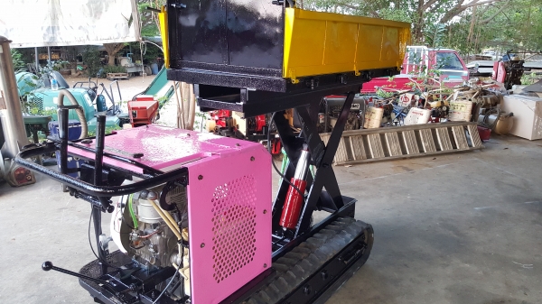 ยกดั้ม 2 ระบบ 7 แรง 4 จังหวะ บรรทุก ได้ 650 กิโล พร้อมใช้งาน