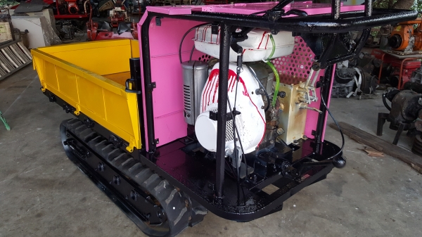 ยกดั้ม 2 ระบบ 7 แรง 4 จังหวะ บรรทุก ได้ 650 กิโล พร้อมใช้งาน