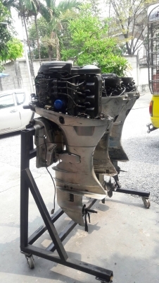 ขายเหมาเครื่องเรือ HONDA 20 , 20, 40 เครื่อง FOUR 3 เครื่อง เก่าญี่ปุ่น เครื่องติดได้ ขาย 85,000