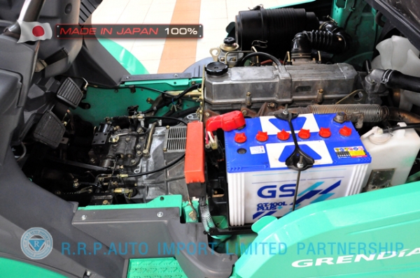 ขายรถโฟล์คลิฟท์มือสอง MITSUBISHI รุ่น FD25T-F18C-54064 นำเข้าจากประเทศญี่ปุ่น 100\%