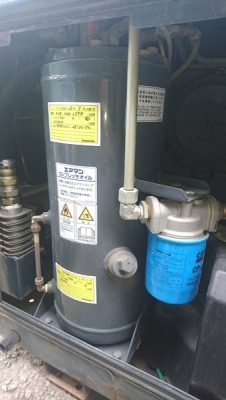 #Compressor เครื่องปั๊มลม Airman PDS90SC # 71C5B13777 นำเข้าจาากญี่ปุ่น by OEK 098-5625920