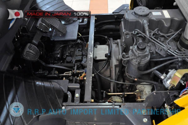 ขายรถโฟล์คลิฟท์มือสอง TCM รุ่น FHD25T3-2S500255 นำเข้าจากประเทศญี่ปุ่น 100\% ไม่เคยใช้งานในประเทศไทย