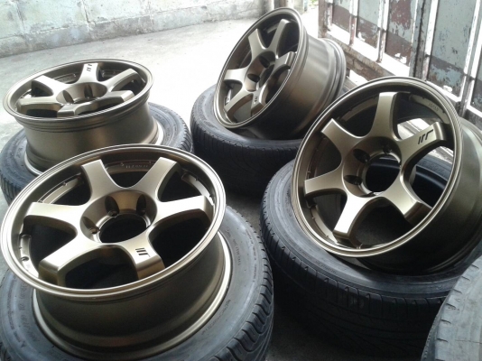 ทีอี37 ขอบ18นิ้ว6รู แถมยาง ชุดนี้ ราคา 8800 บาท