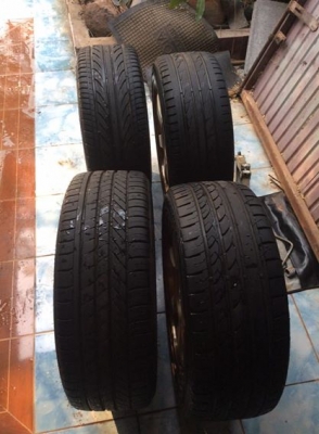 ล้อ te37 ขอบ 17 กว้าง 7.5 แถมยาง 8500 ล้อ te37 ขอบ 17 กว้าง 7.5 แถมยาง 8500