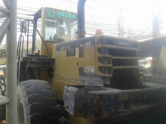 รถตักWA300-3 สภาพดีพร้อมใช้ มี2คัน เอกสารพร้อม