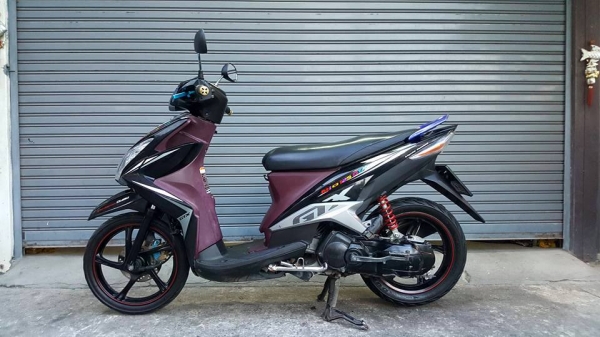 YAMAHA MIO 125 GTX รุ่นไฟหน้า 2 ตา ตัว TOP ล้อแม็ก ฟรีค่าโอนจ้า