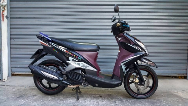 YAMAHA MIO 125 GTX รุ่นไฟหน้า 2 ตา ตัว TOP ล้อแม็ก ฟรีค่าโอนจ้า