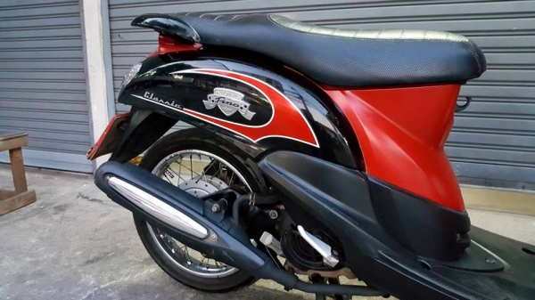YAMAHA FINO 115 CC รุ่นเกย์แยก ท่อสวิงอาร์มจากศูนย์ ฟรีค่าโอนจ้า
