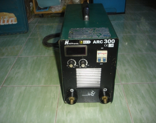 ขายเครื่องเชื่อมไฟฟ้า (เชื่อมธูป) ยี่ห้อ HITRONIC รุ่น ARC300 รุ่นงานหนัก
