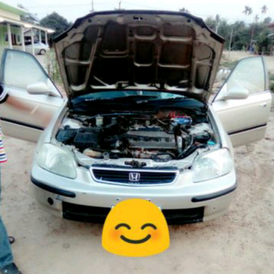 ขายcivic ตาโตปี96เกียร์mt สวยมาก 87000