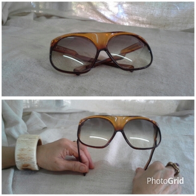 แว่นตาวินเทจ &#039;นอส&#039; อ็อพทิล  โมเดล &#039;ผีเสื้อสยายปีก&#039; ที่งดงามที่สุดในโลก  Vintage SAPHIRA handmade in Germany