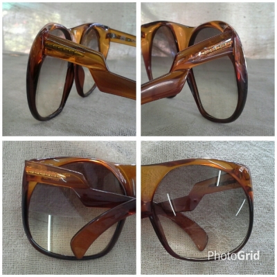 แว่นตาวินเทจ &#039;นอส&#039; อ็อพทิล  โมเดล &#039;ผีเสื้อสยายปีก&#039; ที่งดงามที่สุดในโลก  Vintage SAPHIRA handmade in Germany