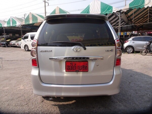 TOYOTA AVANZA 1.5E เกียร์MT ปี 2010 โทร 062-991-6649 ดาวออโต้เบสท์
